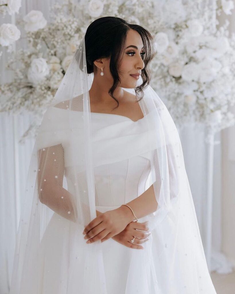 REAL BRIDE HODA WEARING HER CUSTOM MADE WEDDING DRESS, CRAFTED IN SYDNEY